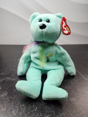 🌸 Ty Beanie Baby Ariel the Bear — 2000 — Charity Bear with a Beautiful Story